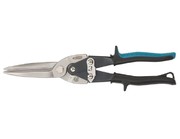Ножица за метал Piranha 270 mm право рязане с лостов механизъм и двукомпонентна дръжка GROSS