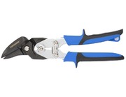 Ножица за метал Piranha усилен, 255 mm право и дясно рязане с двукомпонентни дръжки GROSS